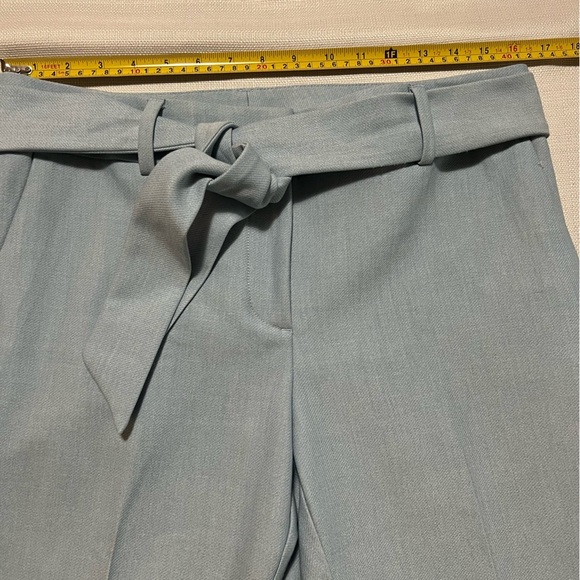 LOFT NWOT Light Blue Marisa Fit Tie Belt Career Office Wardrobe Staple Size 8P - Picture 5 of 14